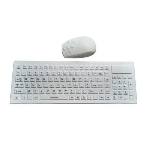 Tastatur mit internationalem Tastaturlayout - P-WL30 - PAC Technology - Silikongummi / mit Maus / waschbar