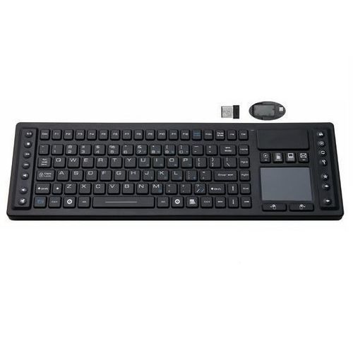 Touchpad-Tastatur - P-WL04TP - PAC Technology - mit internationalem Tastaturlayout / Silikongummi / antibakteriell