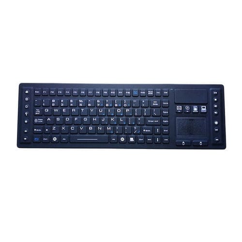 Touchpad-Tastatur - P-WL04TP - PAC Technology - mit Zeigegerät / Silikongummi / antimikrobiell
