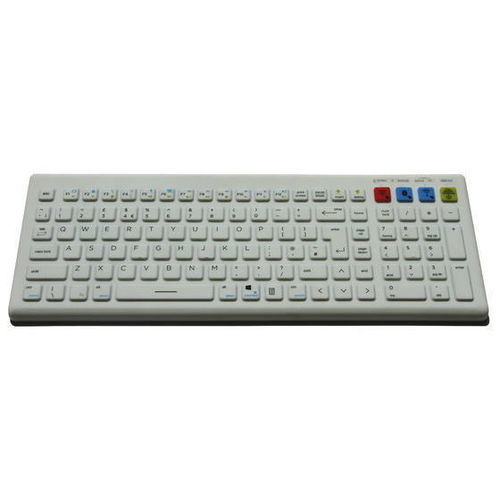 Tastatur mit internationalem Tastaturlayout - P-WL50 - PAC Technology - Silikongummi / Silikon / hermetisch