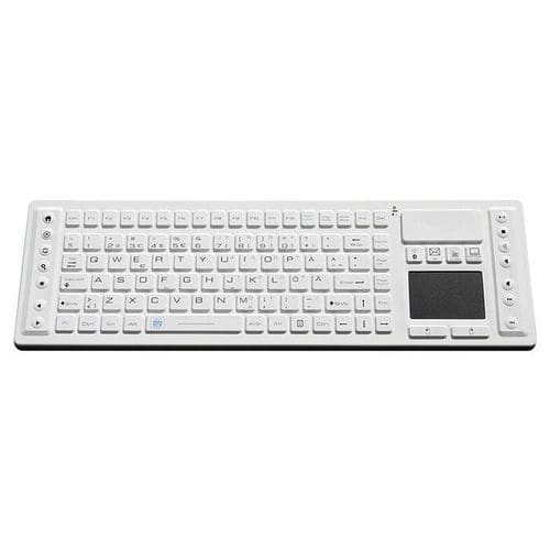 Touchpad-Tastatur - P-BT500 - PAC Technology - mit Zeigegerät / Silikongummi / waschbar