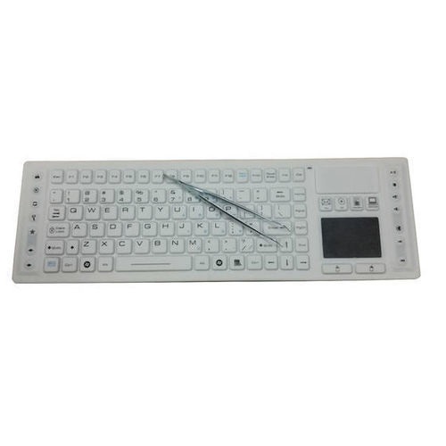 Touchpad-Tastatur - P-WL04TP - PAC Technology - Silikon / hermetisch / antibakteriell