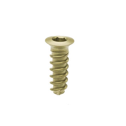Knochen-Kompressionsschraube / HWS - AERO-CAPS series - Aero Medical - kanüliert / Metall