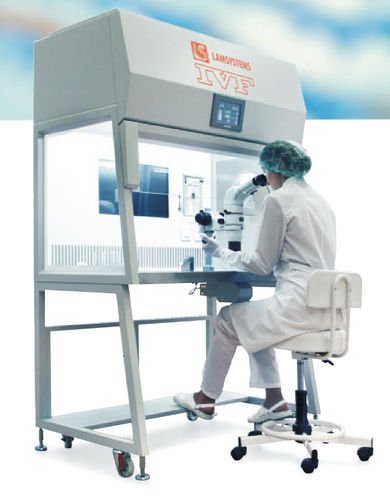 Sterilbank für IVF - 1E-D.006 series - LAMSYSTEMS - bodenstehend / HEPA