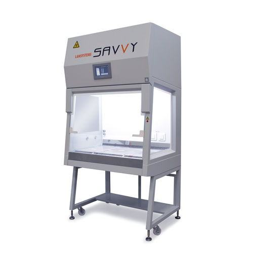 Mikrobiologische Sicherheitswerkbank / Klasse II - BMB-II-"Laminar-S."-0,9 SAVVY - LAMSYSTEMS - für Forschungszwecke / für Reinraum / Isolier