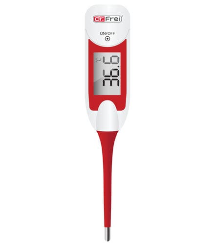 Fieberthermometer - T-20 - Global Swiss Group - digital / oral / mit flexibler Spitze