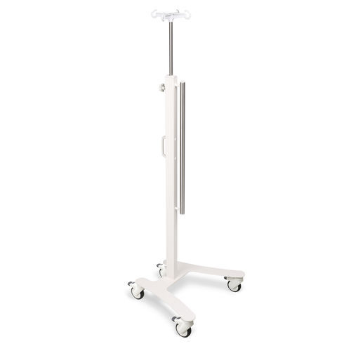Infusionsstativ auf Rollen - MobiDock - Digiterm Ltd. - 4 Haken / für Bett / für Spritzenpumpen