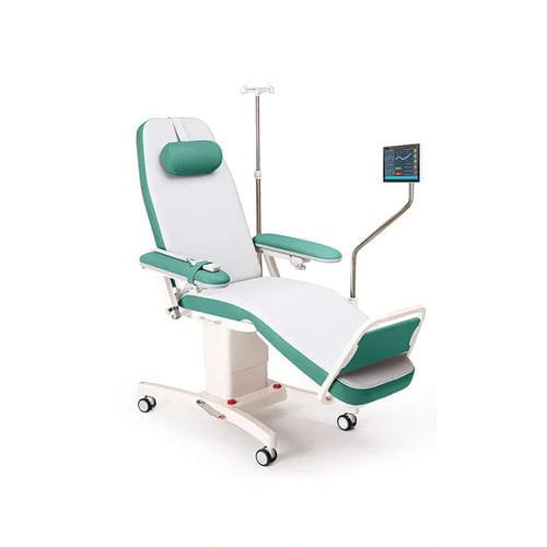 Elektrischer Behandlungsstuhl - Comfort-3 Flex - Digiterm Ltd. - dreiteilig / auf Rollen / höhenverstellbar