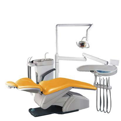 Dentaleinheit mit elektrisch bedientem Stuhl - TK-660C - TENKO MEDICAL SYSTEM CORP - mit Instrumententräger / mit Licht