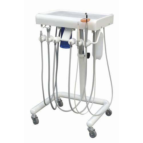 Helferinnenelement für Dentaleinheit / auf Rollen - TK-D100  - TENKO MEDICAL SYSTEM CORP