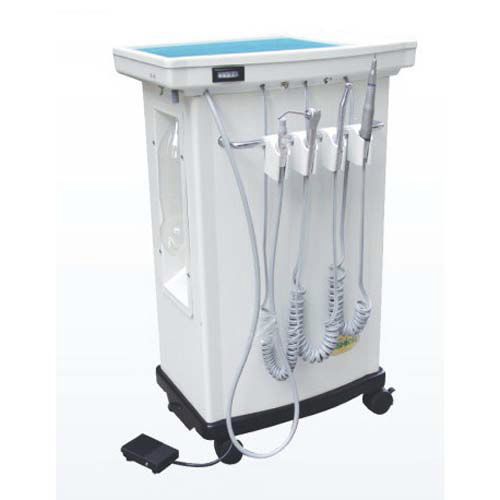 Helferinnenelement für Dentaleinheit / auf Rollen - TK-D110 - TENKO MEDICAL SYSTEM CORP