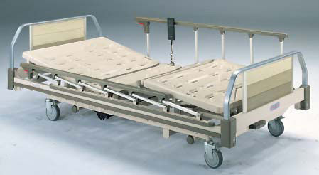 Pflegebett - TK series - TENKO MEDICAL SYSTEM CORP - elektrisch / vierteilig