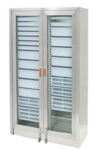 Schrank für Instrumente - TK-ICBO series - TENKO MEDICAL SYSTEM CORP - für Sterilisationskörbe / Edelstahl