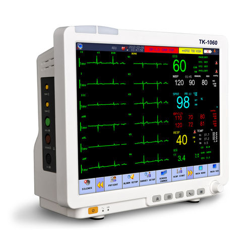 Patientenmonitor für Intensivpflege - Tk-1060 - TENKO MEDICAL SYSTEM CORP - kompakt / EKG / NIBP