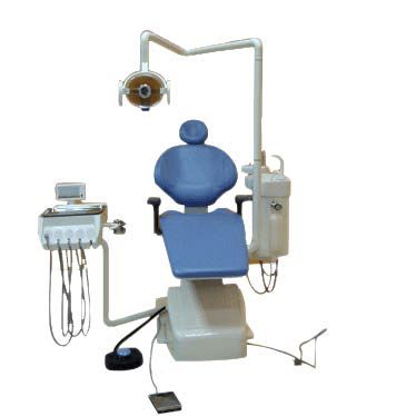 Dentaleinheit mit elektrisch bedientem Stuhl - TK-660R  - TENKO MEDICAL SYSTEM CORP - mit Instrumententräger / mit Licht