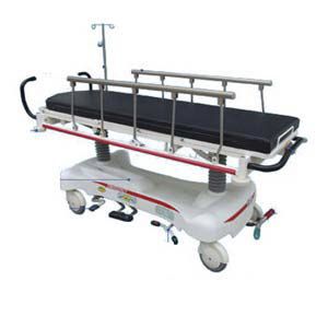 Notfall-Fahrtrage - TK-T204B - TENKO MEDICAL SYSTEM CORP - Transport / hydraulisch / einteilig