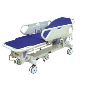 Transport-Fahrtrage - TK-T204A - TENKO MEDICAL SYSTEM CORP - hydraulisch / zweiteilig
