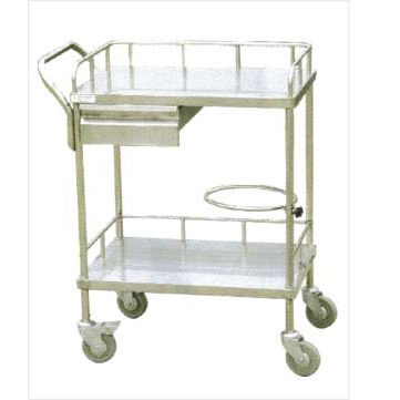 Pflegewagen - TK-1768  - TENKO MEDICAL SYSTEM CORP - Edelstahl / mit Schublade