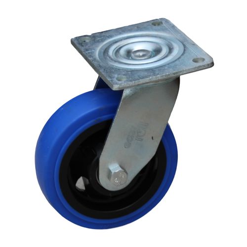 Rad für Krankenhauswagen - Swivel - Rotoplas - Gummi