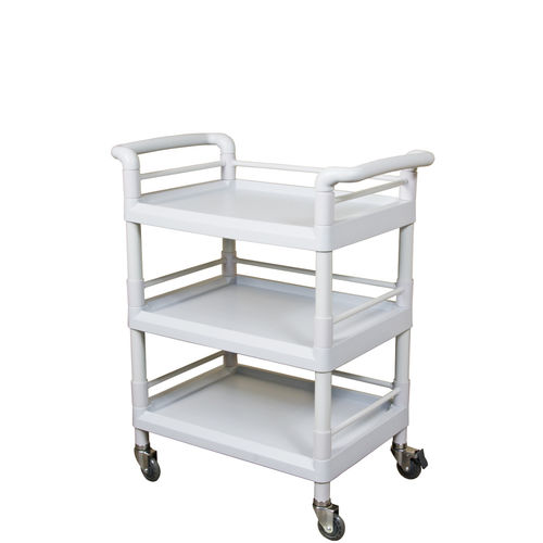 Medizinischer Wagen - DURO 1 - Egerton - Medikamente / für Transport / mit 3 Regalbrettern