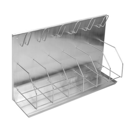 Edelstahl-Bettpfannenhalter - JT010 - Juvo Solutions - wandmontiert