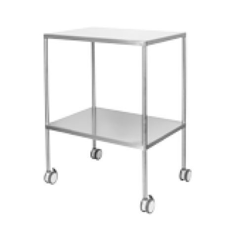 Medizinischer Wagen - JT1070 - Juvo Solutions - für Instrumente / für Verbandmaterial / Edelstahl