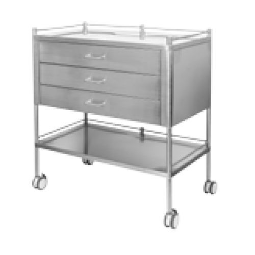 Medizinischer Wagen - JT3090  - Juvo Solutions - Mehrzweck / für Verbandmaterial / Edelstahl