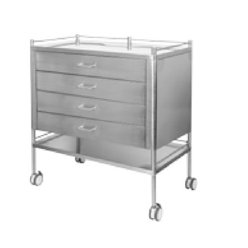 Medizinischer Wagen - JT4090 - Juvo Solutions - Mehrzweck / für Verbandmaterial / Edelstahl