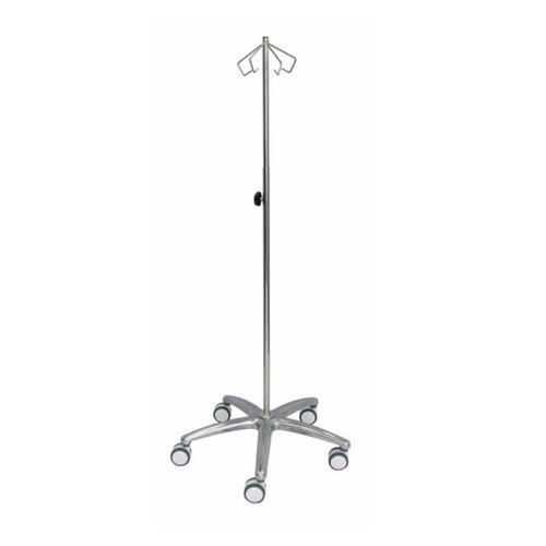 Infusionsständer auf Rollen - JT008 - Juvo Solutions - 4 Haken / 2 Haken / teleskopisch