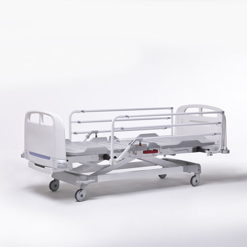 Krankenhausbett - Missaglia Spa - manuell / höhenverstellbar / auf Rollen