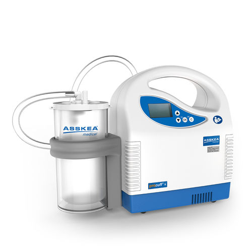 Batteriebetriebene chirurgische Absaugpumpe - PROWOUND® S - ASSKEA - für chirurgische Drainage und Debridement / tragbar