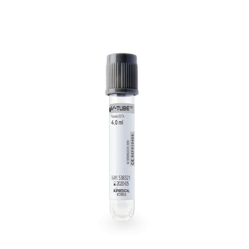 Probenahmeröhrchen für Diabetesanalyse - 910408 - AB Medical, Inc. - zylinderförmig / Blut / Kunststoff