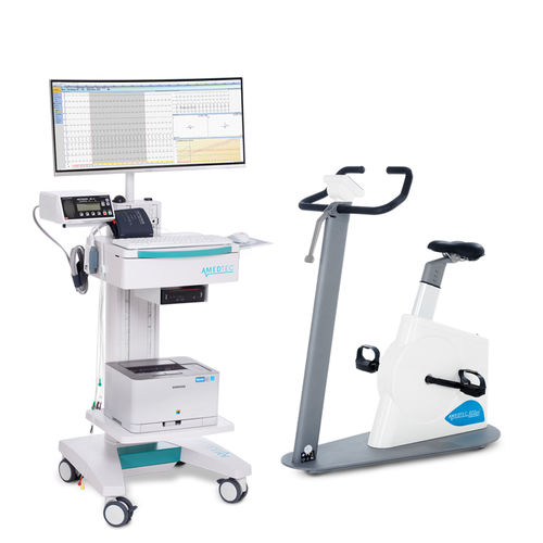 Belastungs-Elektrokardiograph - AMEDTEC Medizintechnik - 12 Kanäle / für PC / mit Spirometer