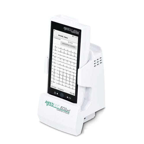 Ruhe-Elektrokardiograph - CARDIOPART  - AMEDTEC Medizintechnik - 12 Kanäle / digital / mit Touchscreen