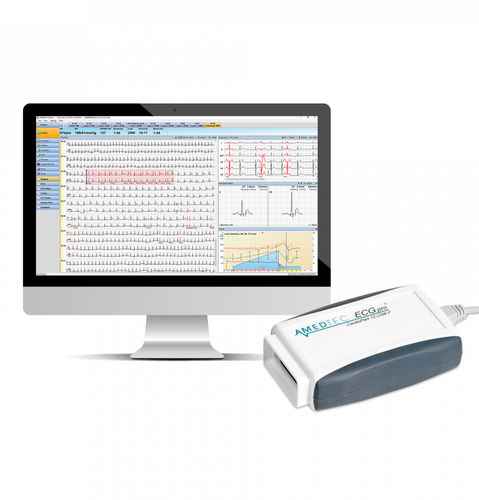 Ruhe-Elektrokardiograph - AMEDTEC Medizintechnik - Belastung / 12 Kanäle / für PC