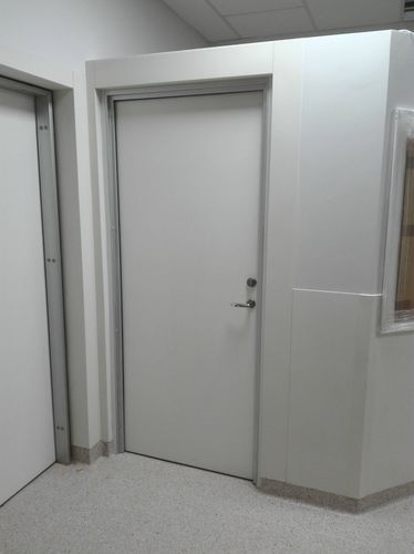 Strahlenschutztür - UJ series - BETA AntiX - für Krankenhaus / Schiebe / einflügelig