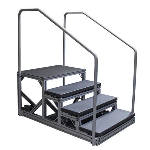 Gerade Übungstreppe - Bertec Corporation - 2 Handläufe