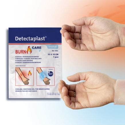 Steriles Brandwundenpflaster - 9304 - Detectaplast
