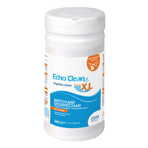 Feuchte Reinigungstücher / für Böden und andere Oberflächen - ECHO CLEAN XL - EDM Imaging - 200er-Packung