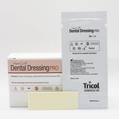 Steriles Hautpflaster - Dental  - Tricol Biomedical - antimikrobiell