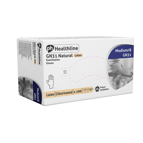 Latexhandschuh - GN31 - Polyco Healthline - medizinisch / M / S