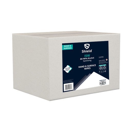 Feuchte Reinigungstücher / für Böden und andere Oberflächen - ISW - Polyco Healthline - für die Handhygiene / 100er-Packung