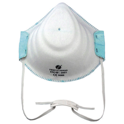 Atemschutzmaske / EN 149 - FM3015 - Polyco Healthline - Polypropylen / Stoff / Polyester