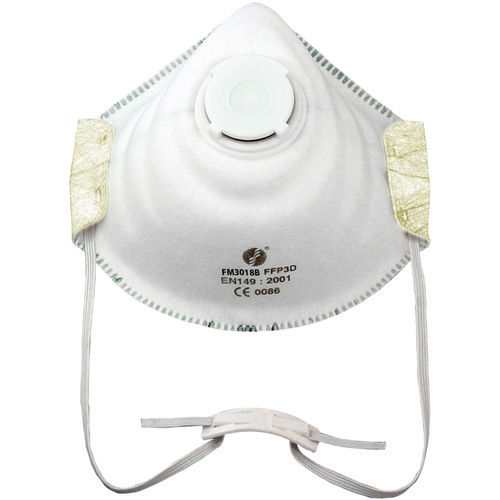 FFP3-Atemschutzmaske - FM3018 - Polyco Healthline - Polypropylen / Stoff / Polyester