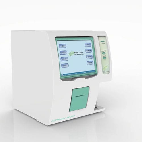 Automatischer Hämatologie-Analysator - MicroCC-20 Plus - HTI Medical Inc. - Tisch / 20 Parameter / mit 3-teiliger Differenzierung