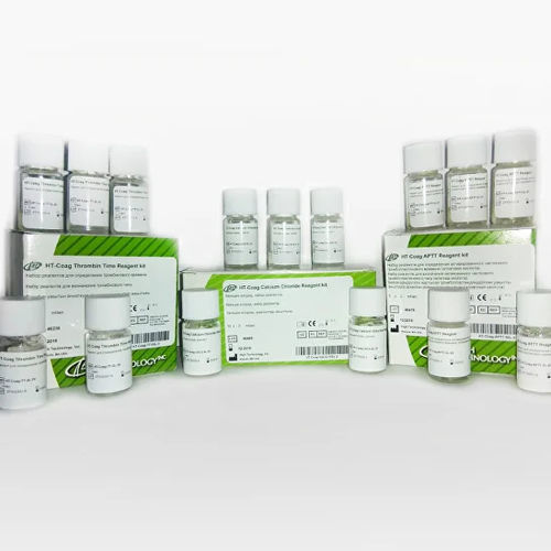 Reagenzkit / als Lösung - HTI Medical Inc. - zur Qualitätskontrolle / für die Gerinnungsdiagnostik / Fibrinogen