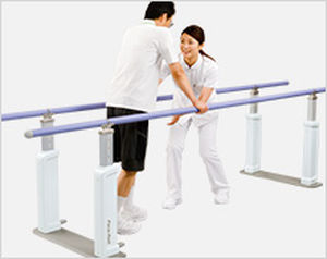 Höhenverstellbarer Parallelgehbarren für Rehabilitation - B4120P, B4120PL - MINATO Medical Science