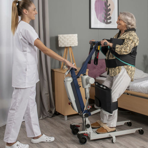 Elektrische Aufstehhilfe - WAY UP’GO - Nausicaa Medical - auf Rollen / zusammenklappbar
