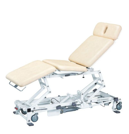 Behandlungstisch für Physiotherapie - UA-740 - OG Wellness Technologies - hydraulisch / höhenverstellbar / vierteilig