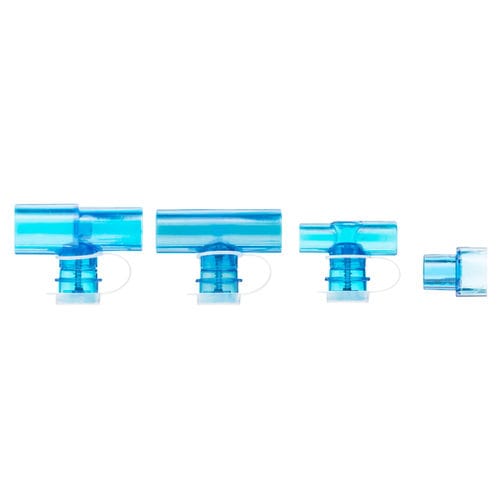 Ventil für medizinische Gase - 313-2058	 - Pulmodyne - manuell / blau